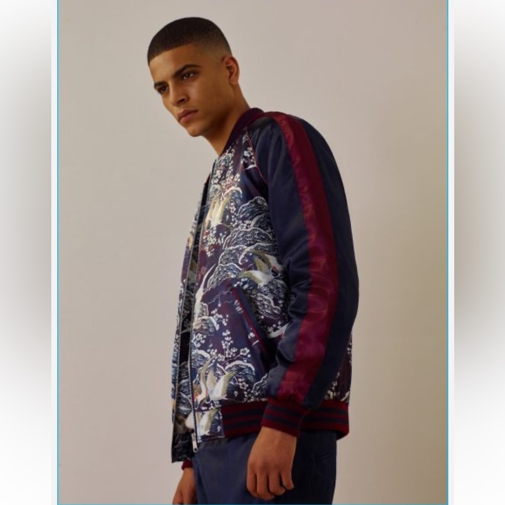 ASOS Multicolor Bomber Jacket - Picture 6 of 6